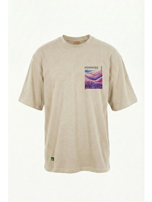 Dad & Children Journey Of Lavender Unisex Oversize T-Shirt
