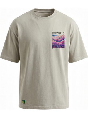 Dad & Children Journey Of Lavender Unisex Oversize T-Shirt