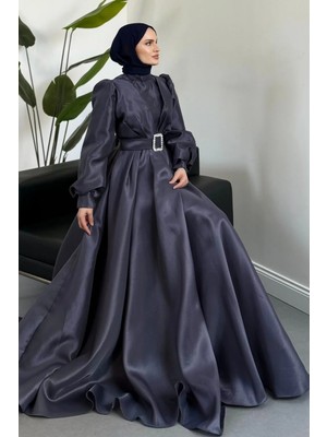 Merven Akyüz Kleopatra Tafta  Abiye Füme