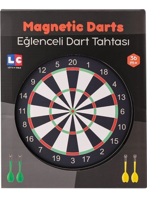 AyrStore Buğz 31064-LC Eğlenceli Manyetik Dart -Lets Be Child