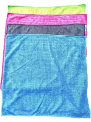 Just Cheap Store Kareli Temizlik Bezi Asorti 320 gr 40X40 cm ROYALEKS-STK294-961