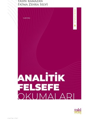 Eski Yeni Yayınları Analitik Felsefe Okumaları