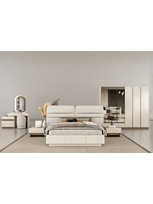 Doressa Nitra Aynalı Yatak Odası Takımı