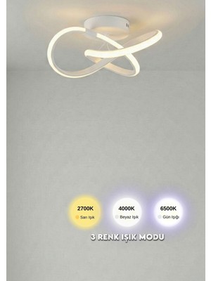 PremiumPort Modern 5 Renkli Sarkıt LED Avize, Şık ve Şekilli Aydınlatma Seçeneği