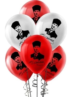 Hilal Ticaret Kika Pastel Balon Baskılı 100’LÜ Atatürk