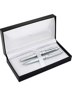 Steelpen Uranus Serisi 783 P.krom Dolma Kalem+Tükenmez Kalem