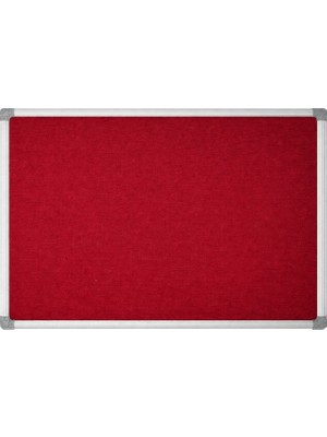 Kumaş Kaplı Mantar Pano - Okul Pano Su 120X140 cm Çuha Pano - Sınıf Panosu - Alüminyum Çerçeve
