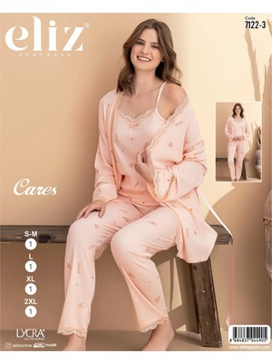 Eliz Cares Sabahlık Pijama Takım