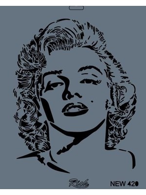 Pazarcan New Seri N-420 Stencil 35X25 cm