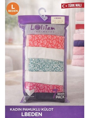 Karma Shop Lolitam Intimates – 7’li Kadın Pamuklu Külot Seti (L Beden)