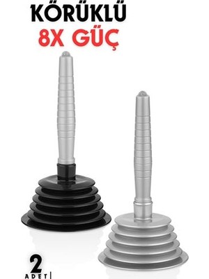 Turk Körüklü Lavabo Açıcı Pompa 2 Adet Prograde Design