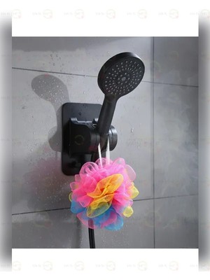 MAİN SHOP Kolay Kurulum, Matkap Gerektirmeyen Duş Başlığı Tutacağı Çift Kancalı M-049