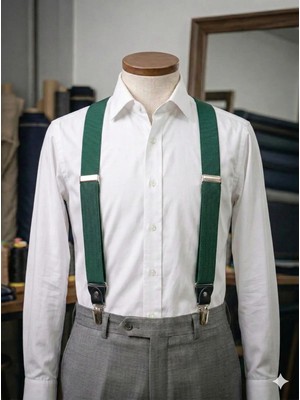 Yeşil Erkek Pantolon Askısı