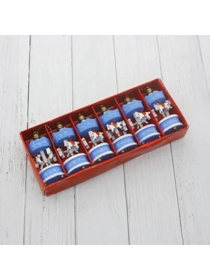 Nemere 6'lı Ufak Atlı Karınca Mavi