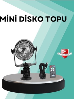 İsingir Shopping Uzaktan Kumandalı Rgb Disko Projektör Işığı