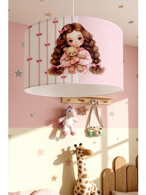 PremiumPort Tatlı Rüyalar Desenli Çocuk Odası Avizesi, Sevimli ve Şık Tasarım