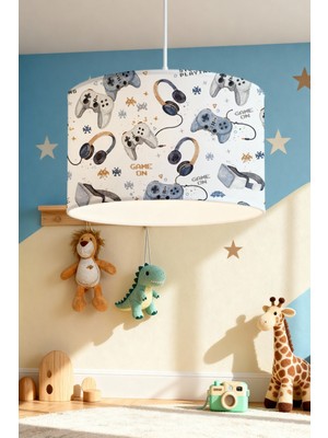 PremiumPort Renkli Çocuk Odası Avizesi, Eğlenceli ve Işıltılı Tasarım