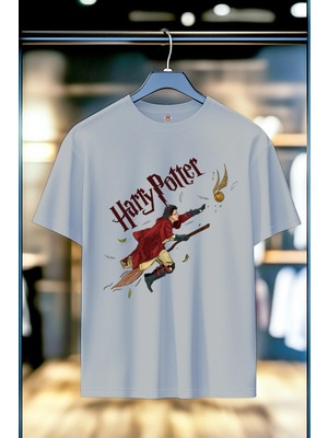 Book OrBook Harry Potter Çift İplik Dokumalı %100 Heavy Cotton Premium T-shirt