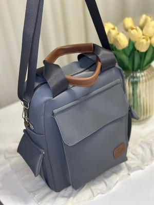 Çok Gözlü Günlük Kullanım Sırt ve Omuz Çantası