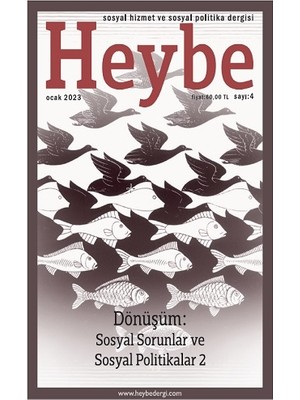 Nika Yayınevi Heybe Sosyal Hizmet, Sosyal Politika Dergisi Sayı: 4