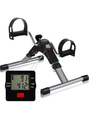 Derin Stok Dijital Ekranlı Mini Pedal Egzersiz Bisikleti | Ev Ofis Için Taşınabilir El Ayak Egzersiz Aleti