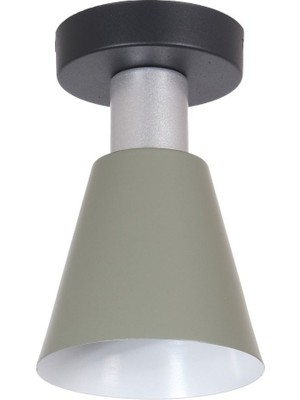PremiumPort Yeşil Metal Tekli Avize, Modern Tasarım, Cafe, Mutfak, Salon, Alçak Tavan Için