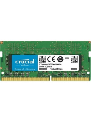 Ronanna Crucıal Basıcs Serıes 16GB Ddr4 2666MHZ CL19 Notebook Ram CT16G4SFD8266