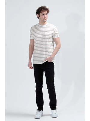 Erkek Normal Bel Baggy Fit Jean Siyah - 26M 860