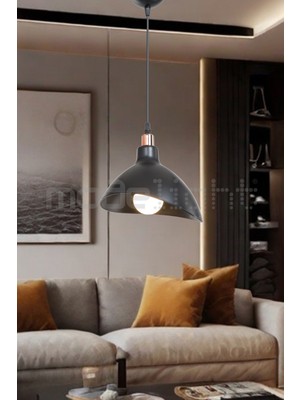 PremiumPort Şık Siyah Sarkıt Avize, Yatak Odası, Salon, Mutfak ve Koridor Için