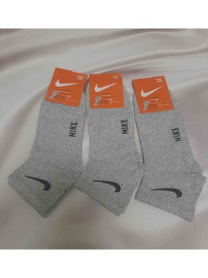 Shine Elagance Siyah Beyaz Gri Renklerde %90 Pamuk Erkek Kısa Konç Çorap