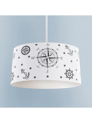 PremiumPort Pusula Desenli Bebek ve Çocuk Odası Avizesi, Şık ve Sevimli Tasarım