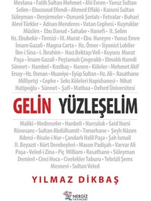 Nergiz Yayınları Gelin Yüzleşelim