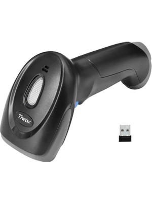 Ronanna Tıwox VSK-227 1d Lazer Kablosuz Barkod Okuyucu Batarya + Mını USB Dongle