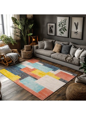 Geometrik Desen Halı M209