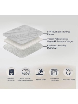 Geometrik Desen Halı M108