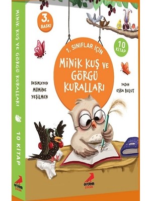 Erdem Çocuk Minik Kuş ve Görgü Kuralları 10 Kitap Set