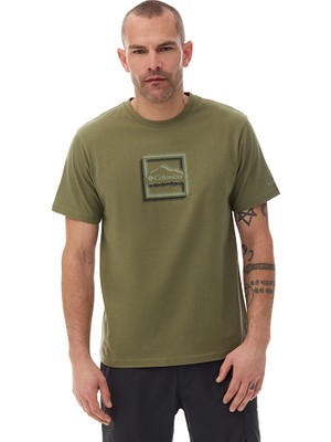 Columbia Csc Illuminated Brand Erkek Kısa Kollu T-Shirt