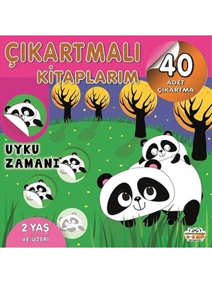0-6 Yaş Yayınları Çıkartmalı Kitaplarım - Uyku Zamanı