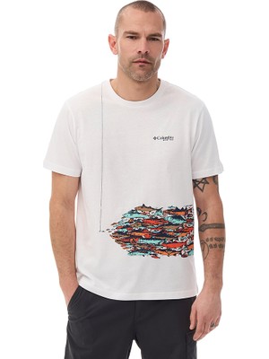 Columbia Csc Pfg Vintage Fish Erkek Kısa Kollu T-Shirt