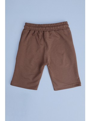 FullaModa Beli Bağlamalı Cebi Fermuarlı Erkek Çocuk Kapri