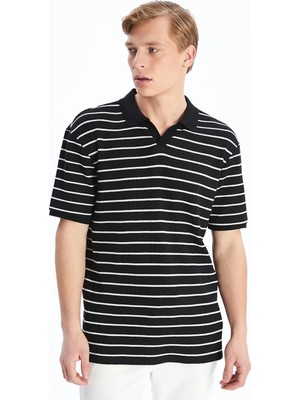 Lc Waikiki Yeni Sezon Polo Yaka Çizgili Erkek Tişört