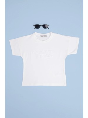 FullaModa Grand Player Expert Kabartmalı Erkek Çocuk Tişört