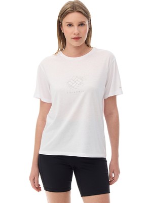 Columbia Csc Splattered Kadın Kısa Kollu T-Shirt