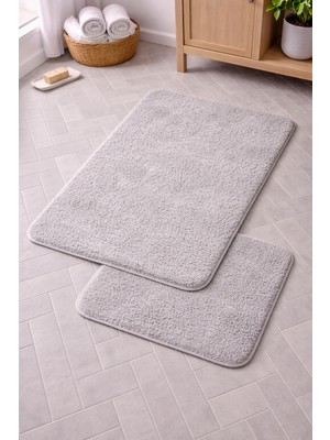 Bella Home Simirna 2 Parça Klozet Takımı | Yumuşak Dokulu & Kaymaz Taban