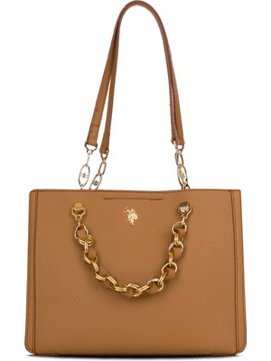 U.s. Polo Assn. Kadın Omuz Çantası Camel US26146 – Günlük Şık Tasarım, Hafif ve Kullanışlı