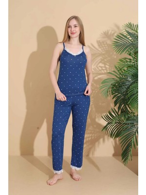 01308 Milan Ip Askılı Pijama Takım