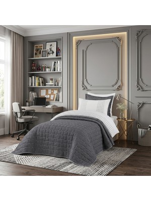 Goldroom Home Altınay Tek Kişilik Kraş Yatak Örtüsü