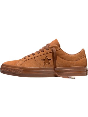 CA15822C Converse Cons One Star Pro Mono Erkek Spor Ayakkabı Kahve