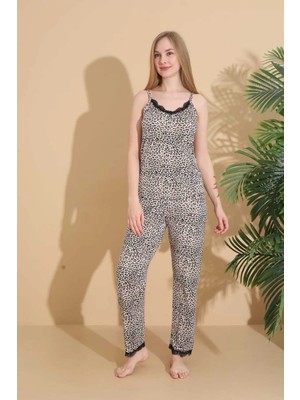 01128 Milan Ip Askılı Pijama Takım