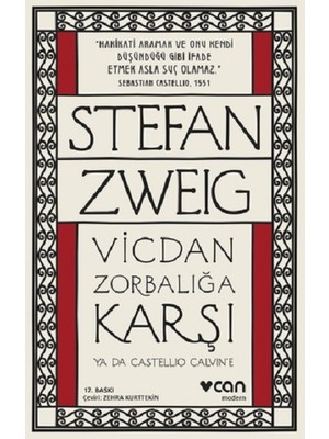 Can Yayınları Vicdan Zorbalığa Karşı Ya Da Castellio Calvin'e